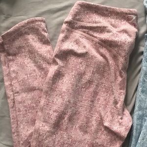 Gymshark fleur dry pink mark leggings